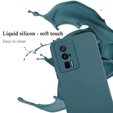 Xiaomi Poco F5 Pro Skal Fodral Case (Grön)