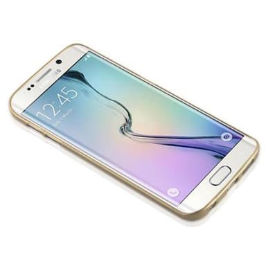 Samsung Galaxy S6 EDGE Skal Fodral Case (Guld)