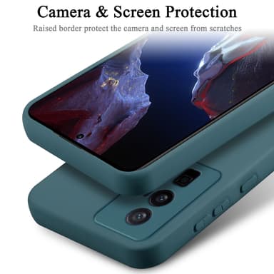 Xiaomi Poco F5 Pro Skal Fodral Case (Grön)