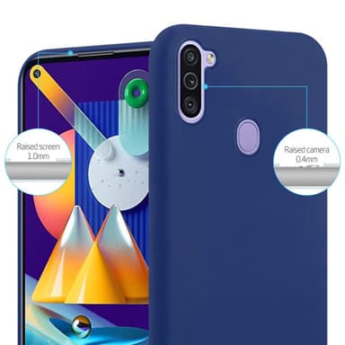 Skal Samsung Galaxy A11 / M11 Fodral Case (Blå)