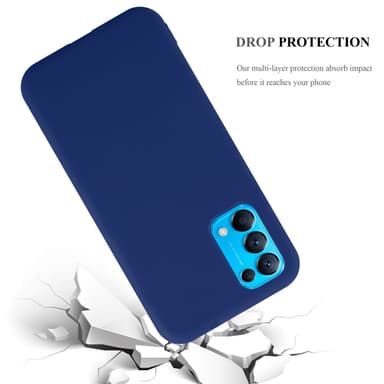 Skal Oppo FIND X3 LITE Fodral Case (Blå)
