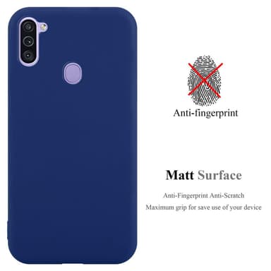 Skal Samsung Galaxy A11 / M11 Fodral Case (Blå)