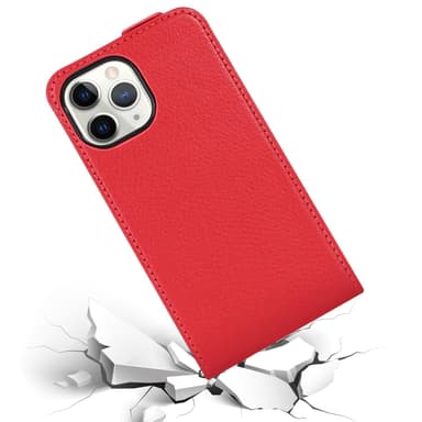 iPhone 13 PRO MAX Flipfodral Skal (Röd)