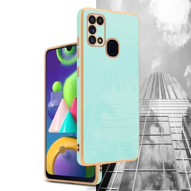 Samsung Galaxy M31 Skal Fodral Case (Grön)