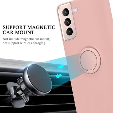 Skal Samsung Galaxy S21 PLUS Fodral Case (Rosa)