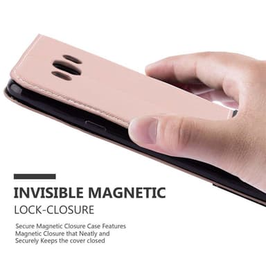 Samsung Galaxy J7 2016 Skal Fodral Case (Rosa)