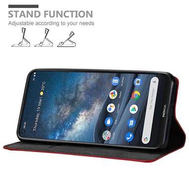 Nokia 8.3 Skal Fodral Case (Röd)