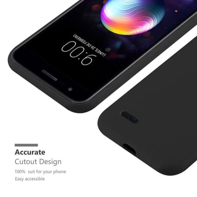 Skal LG K10 2018 / K11 / K11 PLUS Fodral Case (Svart)