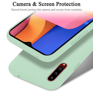 Samsung Galaxy A20s Skal Fodral Case (Grön)