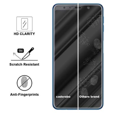 Samsung Galaxy A7 2018 Skyddsglas Skyddsfilm Skärmskydd