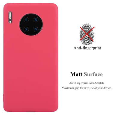 Skal Huawei MATE 30 PRO Fodral Case (Röd)