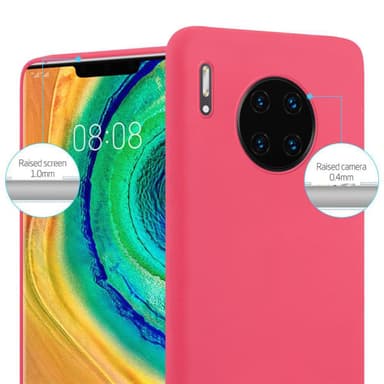 Skal Huawei MATE 30 PRO Fodral Case (Röd)