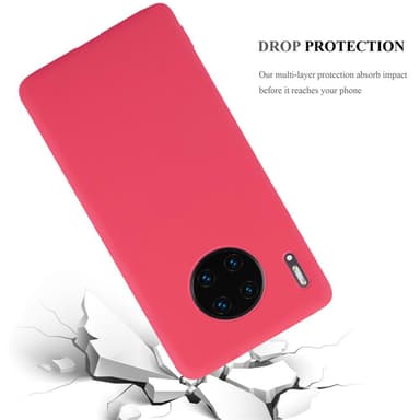Skal Huawei MATE 30 PRO Fodral Case (Röd)