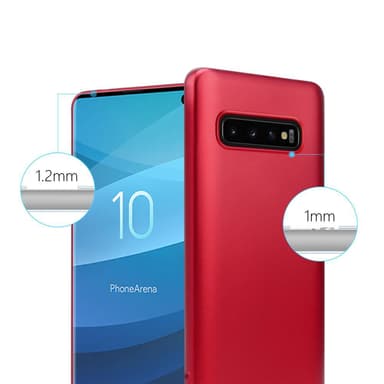 Skal Samsung Galaxy S10 4G Fodral Case (Röd)