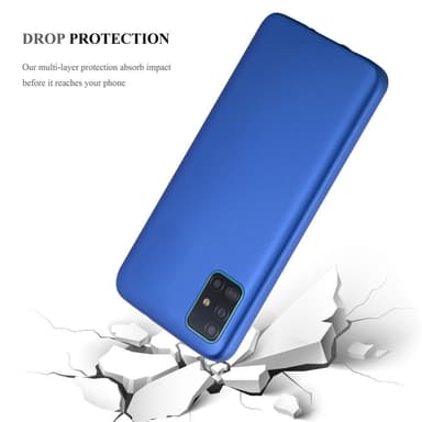 Skal Samsung Galaxy A71 5G Fodral Case (Blå)