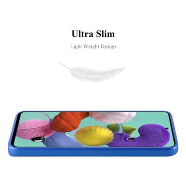 Skal Samsung Galaxy A71 5G Fodral Case (Blå)