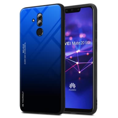 Huawei MATE 20 LITE Skal Fodral Case (Svart)