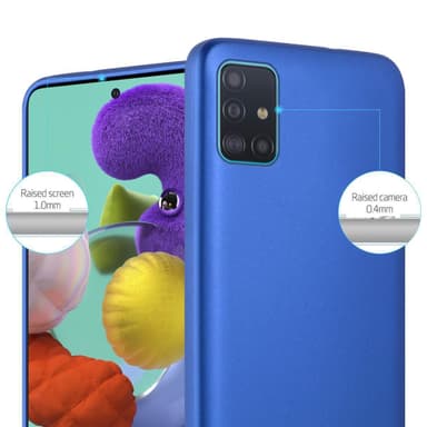 Skal Samsung Galaxy A71 5G Fodral Case (Blå)