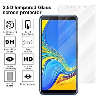 Samsung Galaxy A7 2018 Skyddsglas Skyddsfilm Skärmskydd