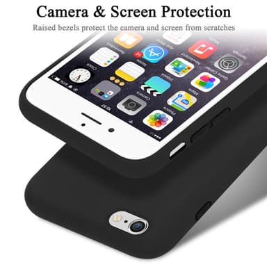 iPhone 6 / 6S Skal Fodral Case (Svart)