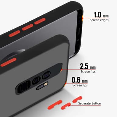 Samsung Galaxy S9 PLUS Skal Fodral Case (Svart)