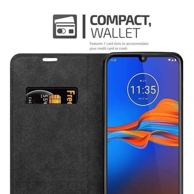 Motorola MOTO E6 PLUS Skal Fodral Case (Röd)