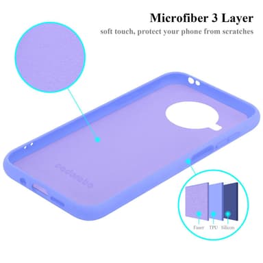 Xiaomi Mi 10T LITE Skal Fodral Case (Lila)