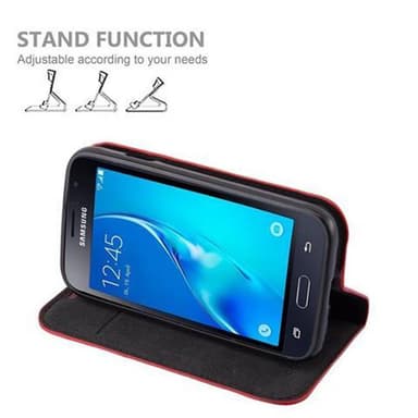Samsung Galaxy J1 MINI Skal Fodral Case (Röd)