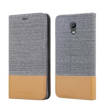 Lenovo P2 Plånboksfodral Skal (Grå)
