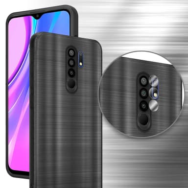 Xiaomi RedMi 9 Skal Fodral Case (Svwart)