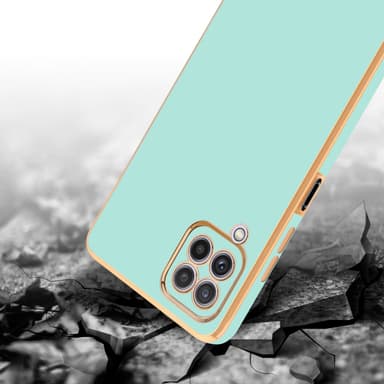 Samsung Galaxy A22 4G Skal Fodral Case (Grön)