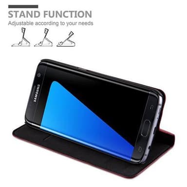 Samsung Galaxy S7 EDGE Skal Fodral Case (Röd)