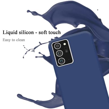 Samsung Galaxy NOTE 20 PLUS Skal Fodral Case (Blå)