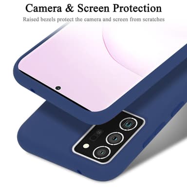 Samsung Galaxy NOTE 20 PLUS Skal Fodral Case (Blå)