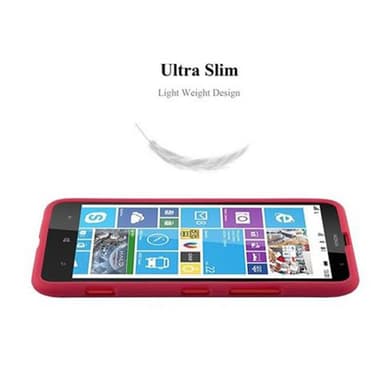 Skal Nokia Lumia 1320 Fodral Case (Röd)