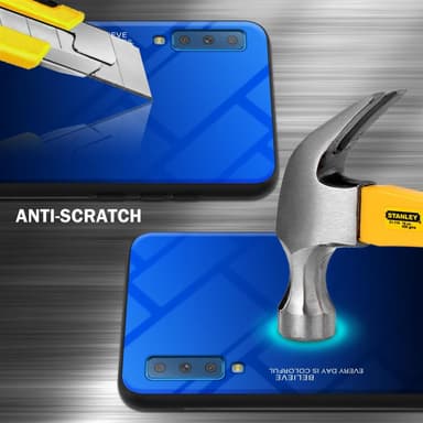 Samsung Galaxy A7 2018 Skal Fodral Case (Svart)