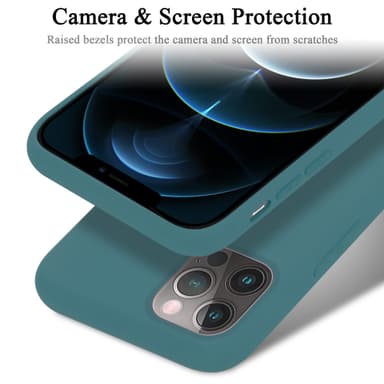 iPhone 12 PRO MAX Skal Fodral Case (Grön)