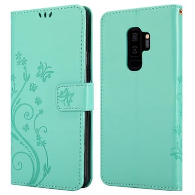 Samsung Galaxy S9 PLUS Plånboksfodral Skal (Turkos)