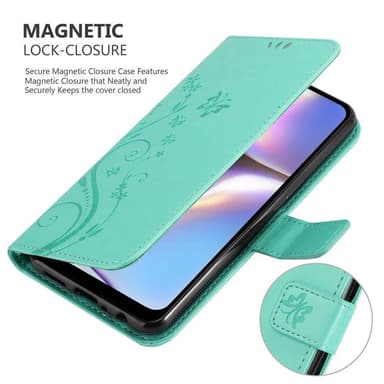 Samsung Galaxy A10s / M01s Plånboksfodral Skal (Turkos)
