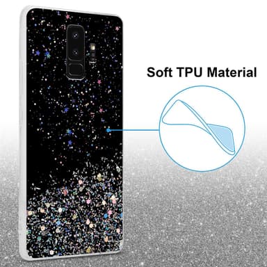 Samsung Galaxy S9 PLUS Skal Fodral Case (Svart)