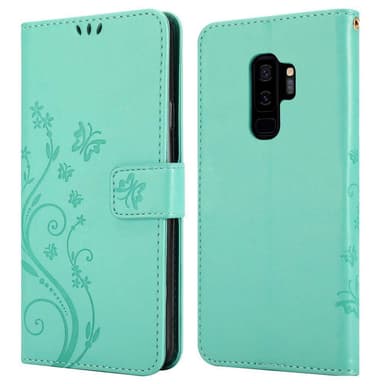Samsung Galaxy S9 PLUS Plånboksfodral Skal (Turkos)