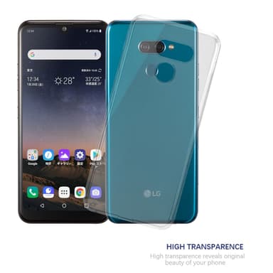 LG K50 Skal Fodral Case (Transparent)