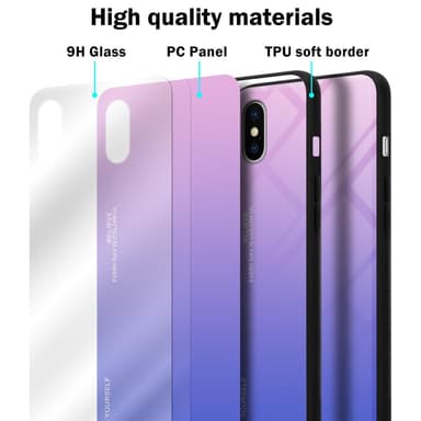 iPhone XS MAX Skal Fodral Case (Svart)