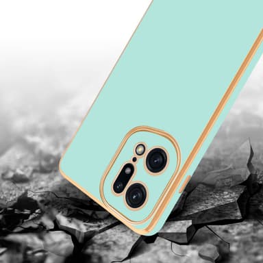 Oppo FIND X5 PRO Skal Fodral Case (Grön)
