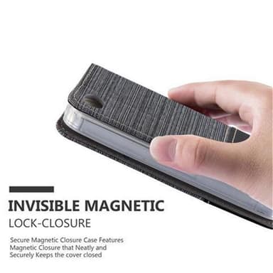 iPhone 4 / 4S Plånboksfodral Skal (Grå)