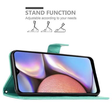 Samsung Galaxy A10s / M01s Plånboksfodral Skal (Turkos)