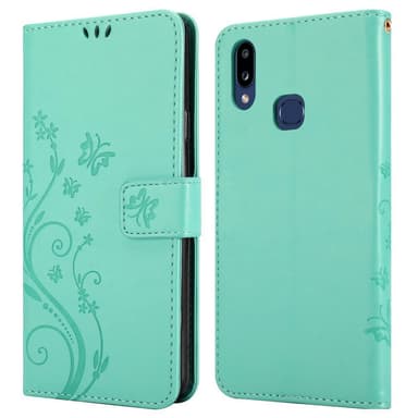 Samsung Galaxy A10s / M01s Plånboksfodral Skal (Turkos)