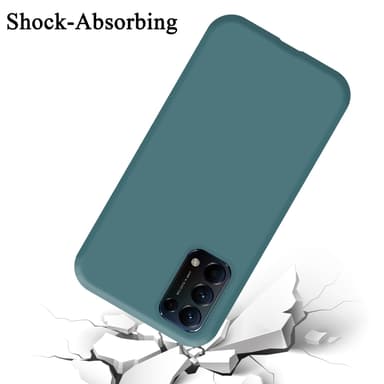 Oppo FIND X3 LITE Skal Fodral Case (Grön)