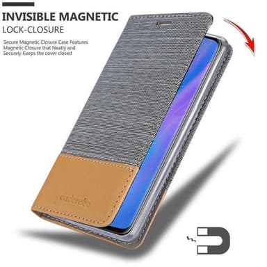 Huawei P30 PRO Plånboksfodral Skal (Grå)