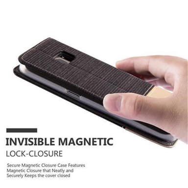 Samsung Galaxy S7 Plånboksfodral Skal (Grå)